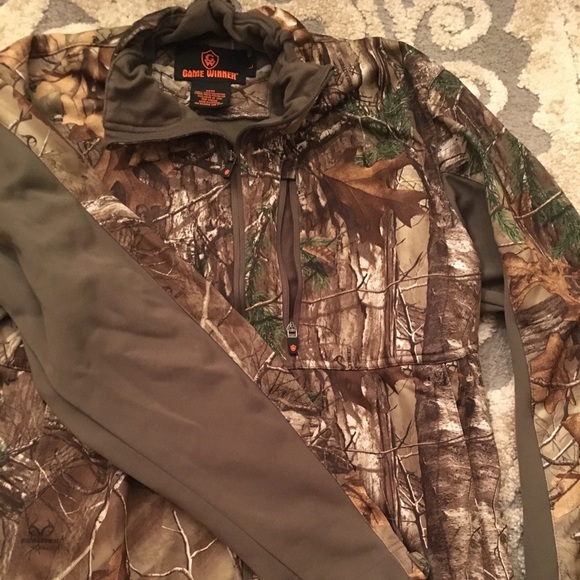 Mens Camouflage Hunting Jacket 